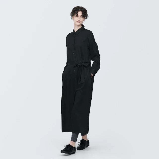 MUJI 無印良品 女羊毛可水洗中密織圓領針織衫(共7色)優