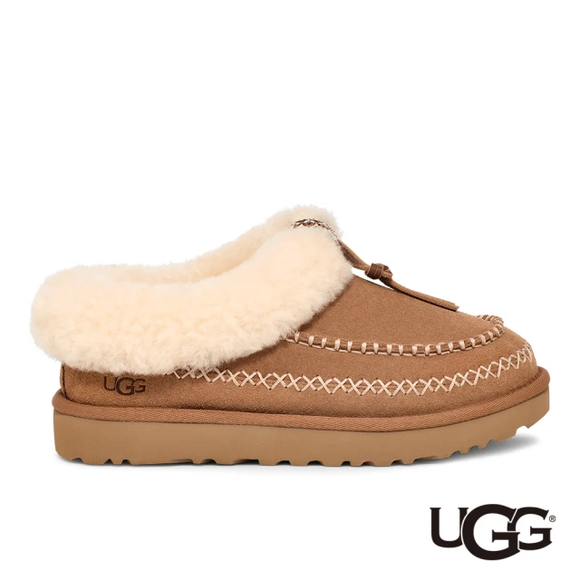 UGG 女鞋/穆勒鞋/真皮鞋/毛毛鞋/Tasman Alpine(栗子棕-UG1158258CHE)