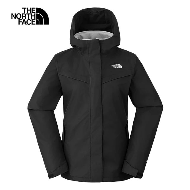 The North Face 北面女款棕色舒適透氣大尺寸迷彩