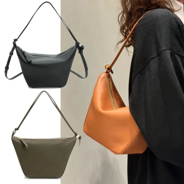 LOEWE 羅威 人氣新品 Hammock Hobo 多樣背法 吊床包 兩用包（多色任選）