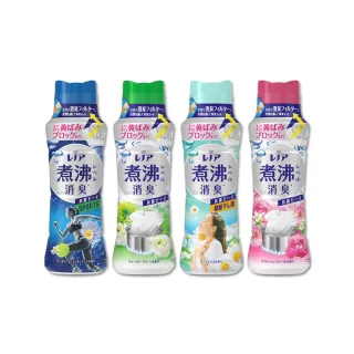 【日本P&G】煮沸般超消臭汗味衣物除臭芳香顆粒香香豆420ml/瓶(香氛柔軟精洗衣槽防霉晾曬防臭劑洗衣機平輸)