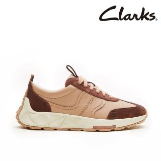 【Clarks】女鞋 Craft Speed Lo 都市厚底復古工藝潮流德訓鞋 運動鞋 休閒鞋(CLF80350C)