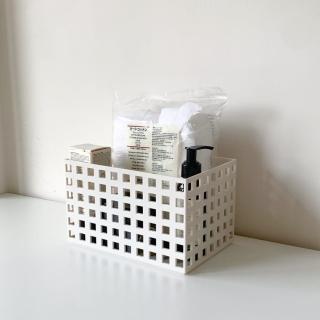 【GINII 基尼家居】LECO積木系列收納籃 收納盒 桌上置物盒 L21xW14xH13cm 臺灣製 3入 G10072F