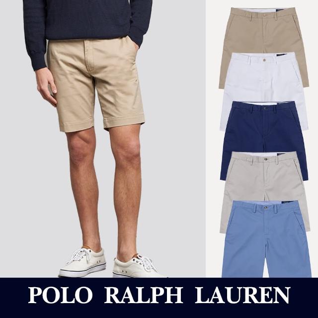 【RALPH LAUREN】RL POLO 經典貼布文字休閒短褲-多色組合(CLASSIC FIT/舒適必備/平輸品)