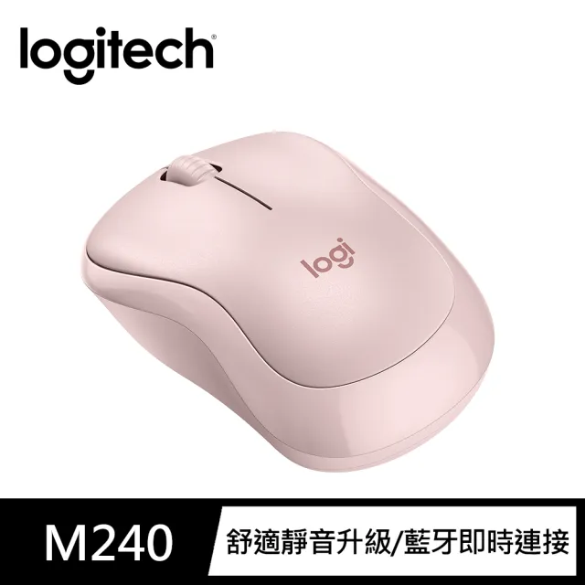 【Logitech 羅技】M240 無線靜音藍芽滑鼠