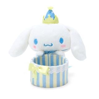 【SANRIO 三麗鷗】大耳狗生日派對系列 造型絨毛置物盒