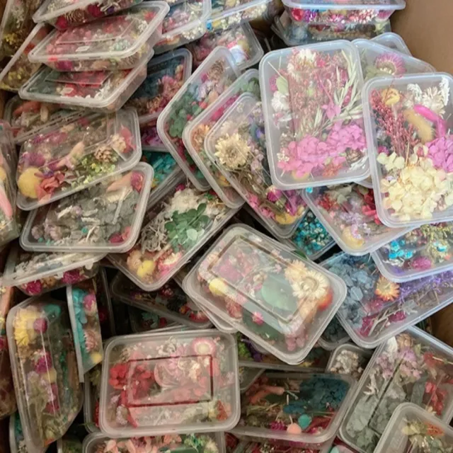 【A-ONE 匯旺】天然乾燥花 隨機出貨 乾花 花藝材料包 永生花 浮油花 植物果實(D01)