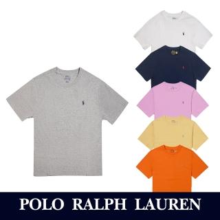 【RALPH LAUREN】RL POLO 經典刺繡小馬素面短袖T恤 上衣-青年款-多色組合(平輸品/短T)