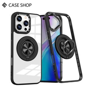【CASE SHOP】iPhone 16 系列 360度磁吸站立保護殼(磁吸旋轉站立支架)