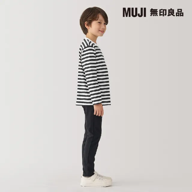 【MUJI 無印良品】兒童圓領長袖T恤(共5色)