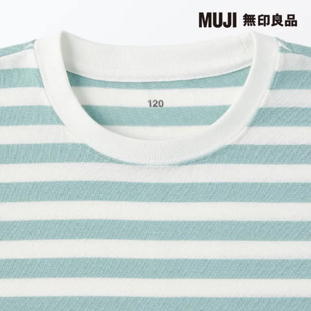 【MUJI 無印良品】兒童圓領長袖T恤(共5色)