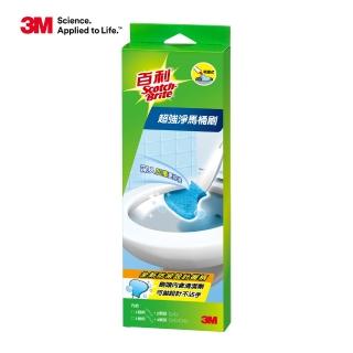 【3M】百利拋棄拭馬桶刷組-1柄+4刷頭