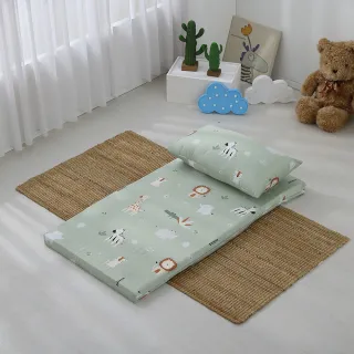 【ISHUR 伊舒爾】60x120cm 厚度5公分 天絲兒童乳膠床墊(乳膠墊/嬰兒床墊/幼兒園午睡墊/附專用收納袋)