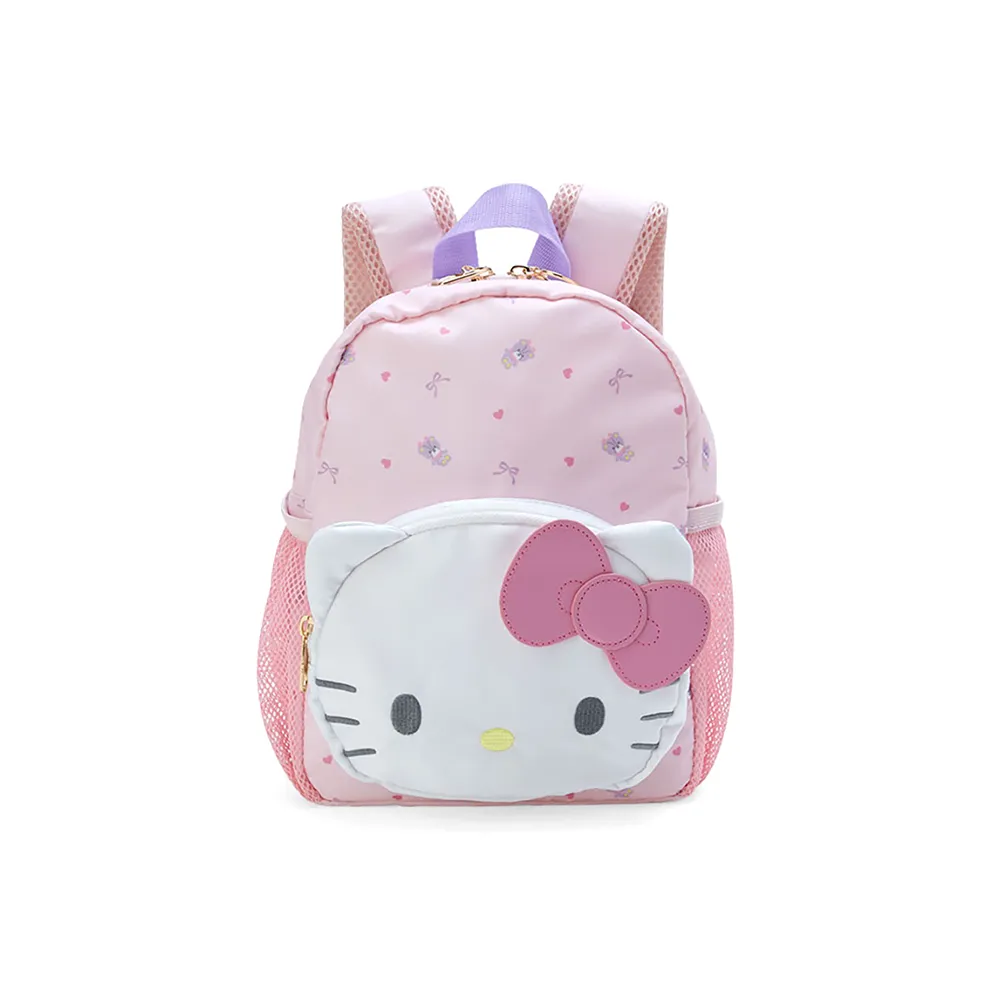 【SANRIO 三麗鷗】兒童用 防撥水造型後背包 SS Hello Kitty