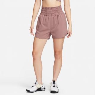 【NIKE 耐吉】短褲 女款 運動褲 AS W NK ONE DF ULTRHR3 BRSHRT 藕粉 DX6643-208