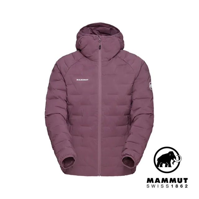 【Mammut 長毛象官方直營】Sender IN Hooded Jacket Women 保暖連帽化纖外套 波動紫 女款 #1013-03480