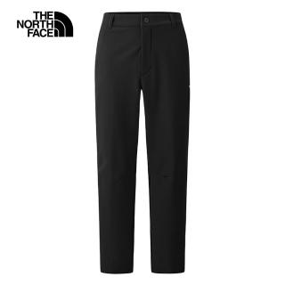 【The North Face 官方旗艦】北面男款黑色防風DWR防潑水休閒戶外徒步褲｜83OQ4H0