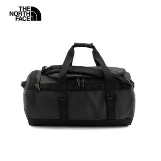 【The North Face 官方旗艦】北面男女款黑色背提兩用可收納旅行包｜52SA53R