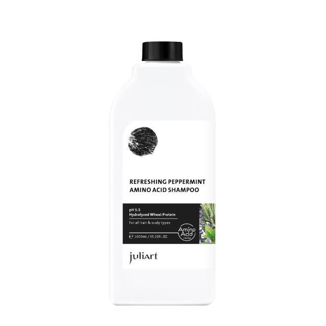 【juliArt 覺亞】My juliArt超涼薄荷迷迭香洗髮精 1000mL(洗髮精/胺基酸/不含矽靈)