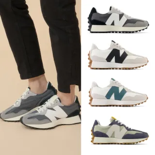 【NEW BALANCE】NB 復古鞋/運動鞋_女性_碳灰色_WS327PL-B(MOMO獨家販售)