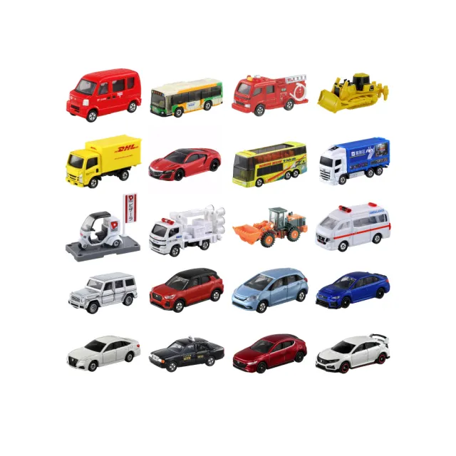 【TOMICA】多美小汽車收藏組(8入多款任選)