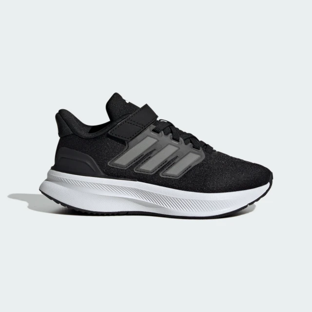 adidas 愛迪達 運動鞋 童鞋 中童 兒童 魔鬼氈 ULTRARUN 5 EL C 黑 IF4151