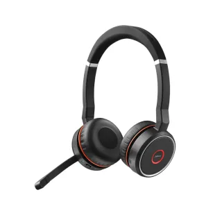 【Jabra】Evolve 75 SE耳罩式商務無線藍芽耳機麥克風(頭戴式立體聲主動降噪耳機麥克風)