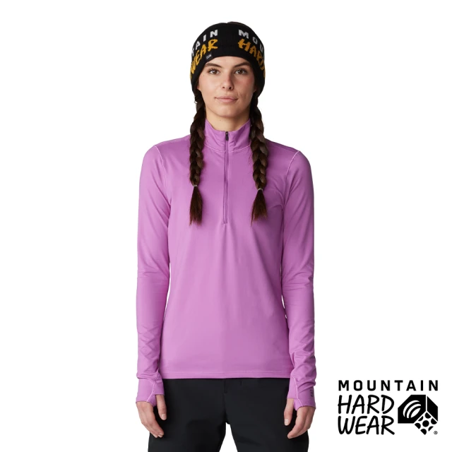 Mountain Hardwear MHW Butter Up™ Half Zip 防曬半拉鍊長袖排汗衣 女款 紫丁香 #2084621