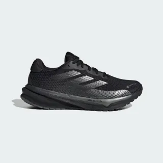 【adidas 愛迪達】慢跑鞋 男鞋 運動鞋 緩震 防潑水 SUPERNOVA M GTX 黑 ID6306