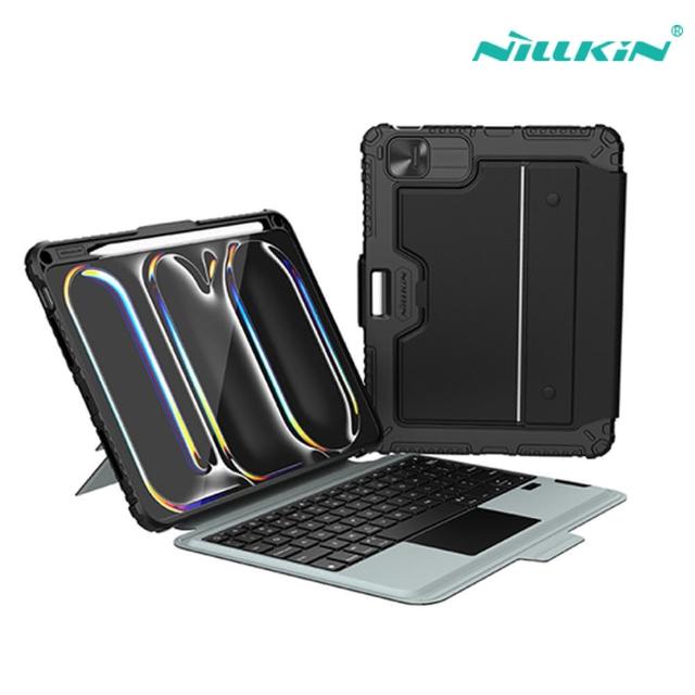 【NILLKIN】Apple  iPad Pro 11  2024/M4  悍能鍵盤保護套(背光版)
