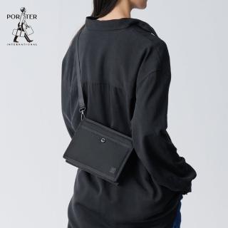 【PORTER INTERNATIONAL】剛正俐落DEAN斜揹包-S(黑)