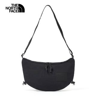 【The North Face 官方旗艦】北面女款黑色復古單肩包｜81DS4H0(斜揹包)