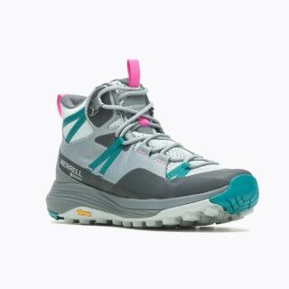 【MERRELL】Siren 4 mid gore-tex 健行用運動女鞋 灰綠色(ML037284)