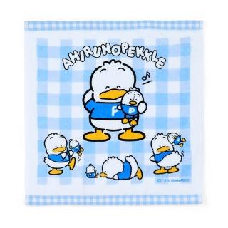 【SANRIO 三麗鷗】Our Goods系列 純棉方形毛巾 貝克鴨