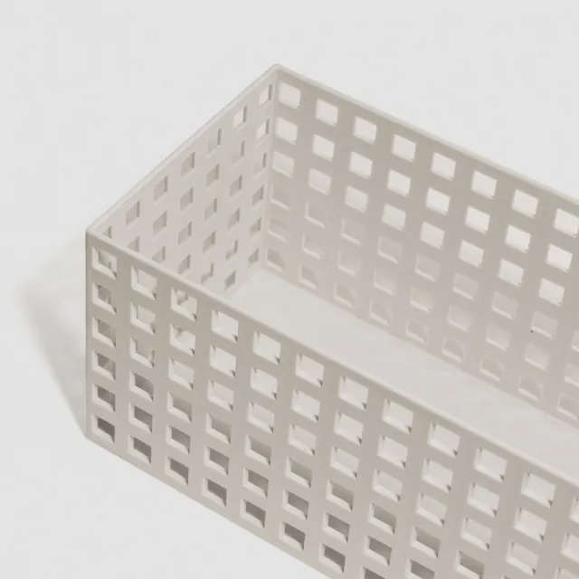 【GINII 基尼家居】LECO積木系列收納籃 收納盒 桌上置物盒  L28xW14xH13cm 台灣製  3入 G14072F