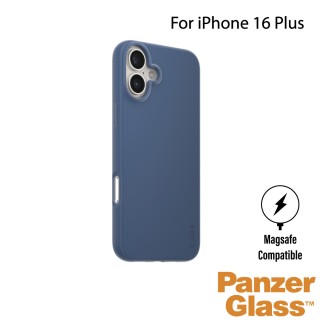【PanzerGlass】iPhone 16 Plus 6.7吋 Fashion 磁吸防摔殼(藍)
