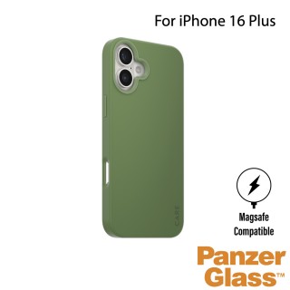 【PanzerGlass】iPhone 16 Plus 6.7吋 Fashion 磁吸防摔殼(綠)
