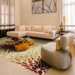 【SDL Home 山德力】自然風羊毛地毯 200x300cm 東信(橘色系)