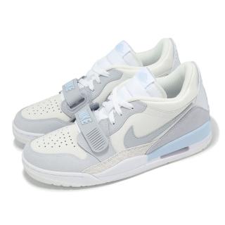 【NIKE 耐吉】休閒鞋 Air Jordan Legacy 312 Low 男鞋 白 灰 寶寶藍 低筒 魔鬼氈(HQ1190-101)