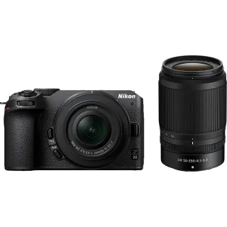 【Nikon 尼康】Z30 附 Z 16-50mm VR + 50-250mm VR KIT 雙鏡組(公司貨 APS-C無反微單眼相機)