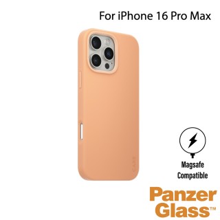 【PanzerGlass】iPhone 16 Pro Max 6.9吋 Fashion 磁吸防摔殼(水蜜桃)