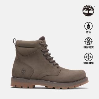 【Timberland】男款棕色防水休閒中筒靴(A69UHEM5)