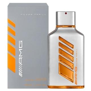 【Mercedes-Benz 賓士】Amg Silver Thrill 極速銀淡香精 100ml(專櫃公司貨)
