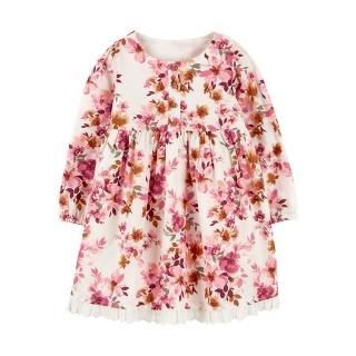 【OshKosh官方授權】蕾絲花仙子洋裝童裝(美式童裝 嬰兒 吊帶褲 吊帶裙 包屁衣 牛仔)