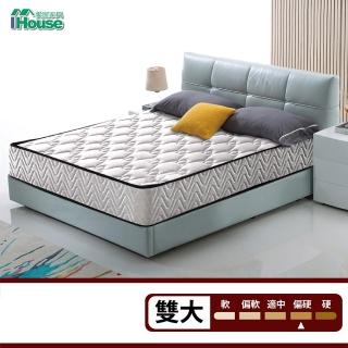 【IHouse】防蹣抗菌麥丹獨立筒床墊(雙人加大6尺)