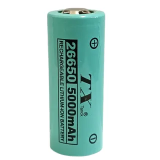 【TX 特林】5000mAh26650鋰充電池3.7V-1入(LI26650-1)