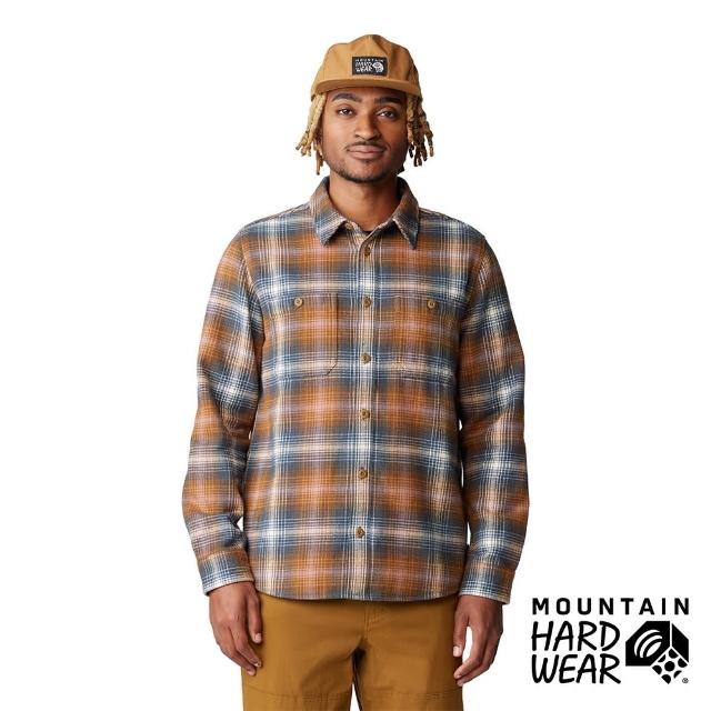【Mountain Hardwear】MHW Plusher Long Sleeve Shirt 撞色格子長袖襯衫 男款 金棕格紋 #1915991