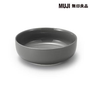 【MUJI 無印良品】日常食器/缽/中 灰 約直徑16.5cm