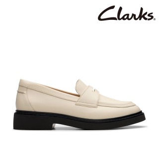 【Clarks】女鞋 Splend Edge 現代廓形設計輕量樂福便士鞋 樂福鞋(CLF79542C)