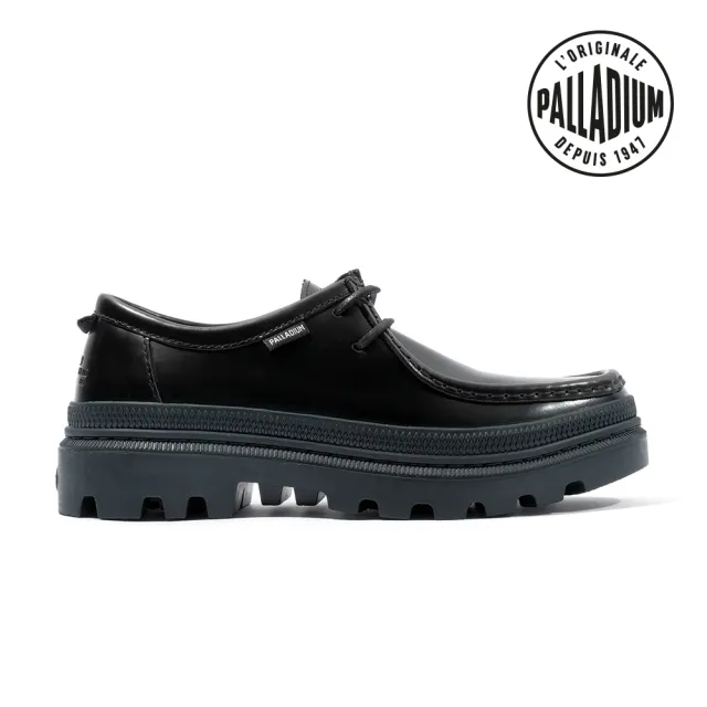 【Palladium】PALLADIUM PALLATROOPER LOAFER經典牛皮法式樂福鞋/休閒鞋/-男鞋/女鞋-黑(74369-008-M)